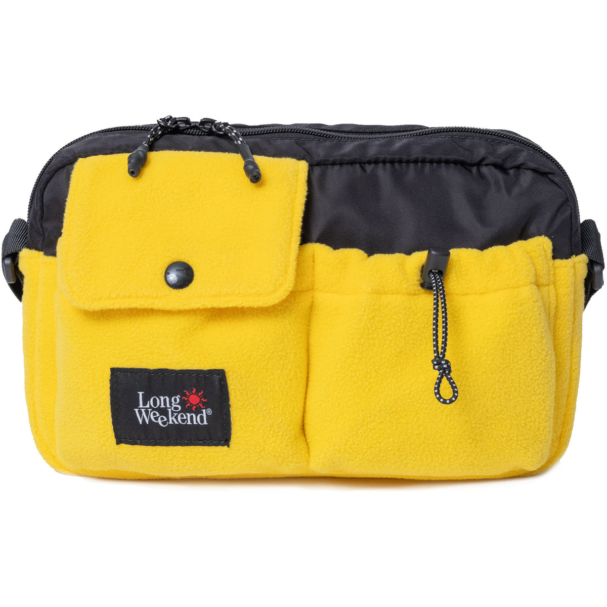 Bandolera Long Weekend Santa Fe (Amarillo Fleece, 3L) - vista frontal