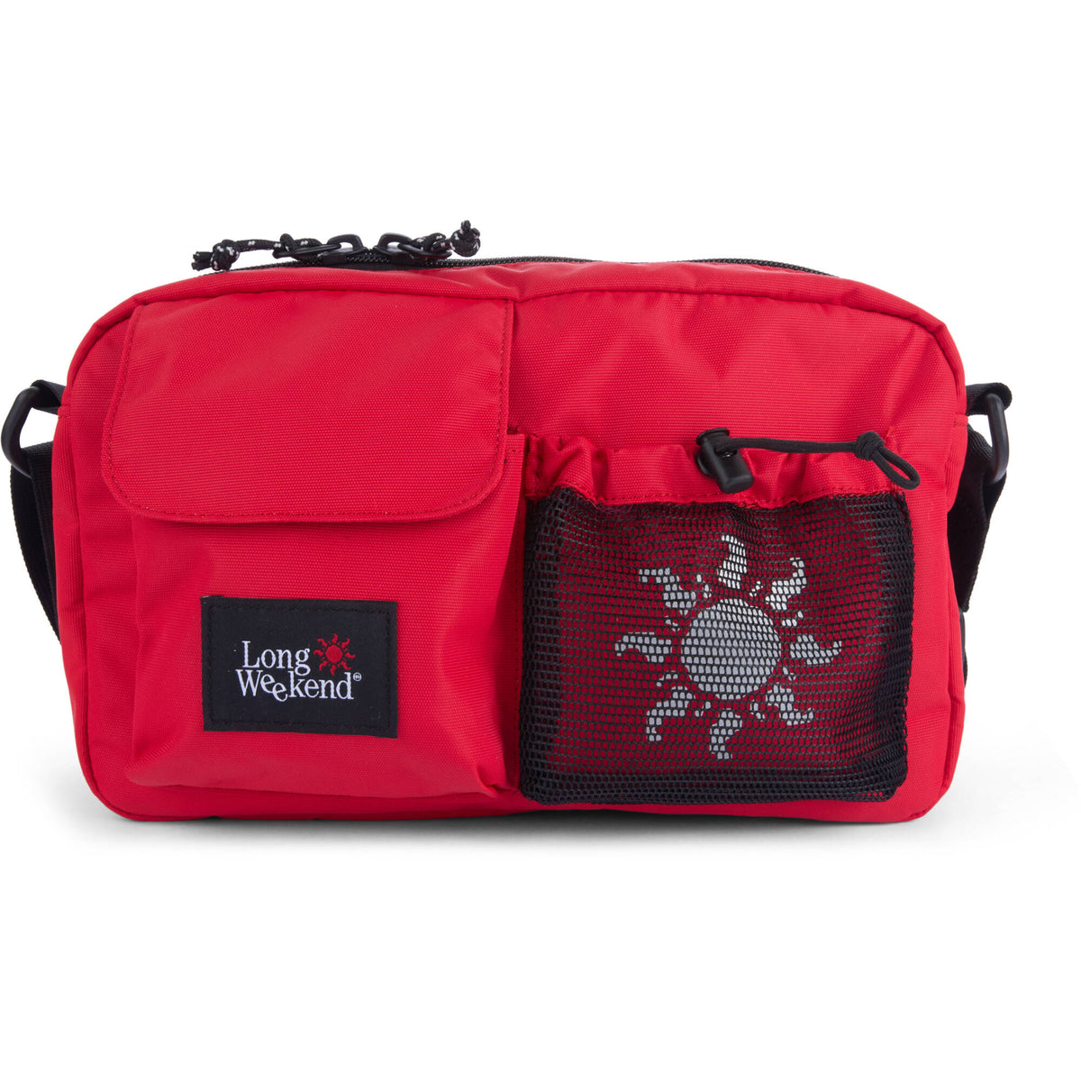Bandolera Long Weekend Santa Fe (Rojo, 3L) - vista principal