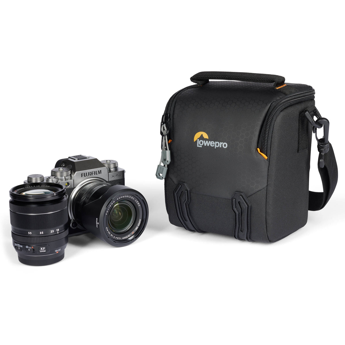 Bandolera Lowepro Adventura SH 120 III (Negro) - detalle