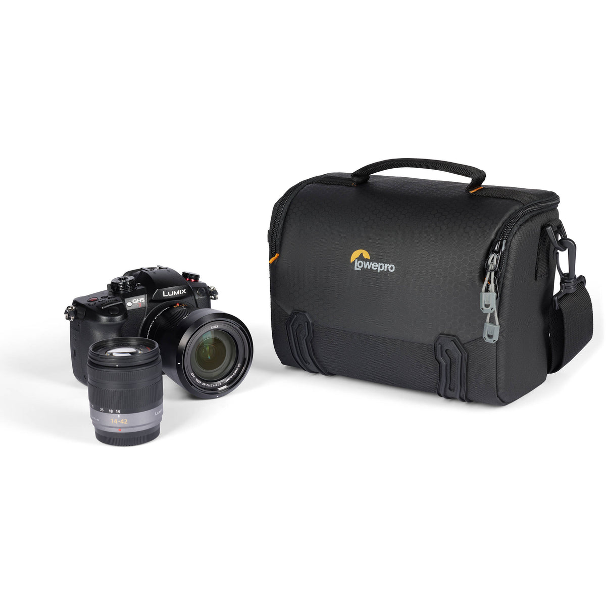 Bandolera Lowepro Adventura SH 140 III (Negro) - detalle