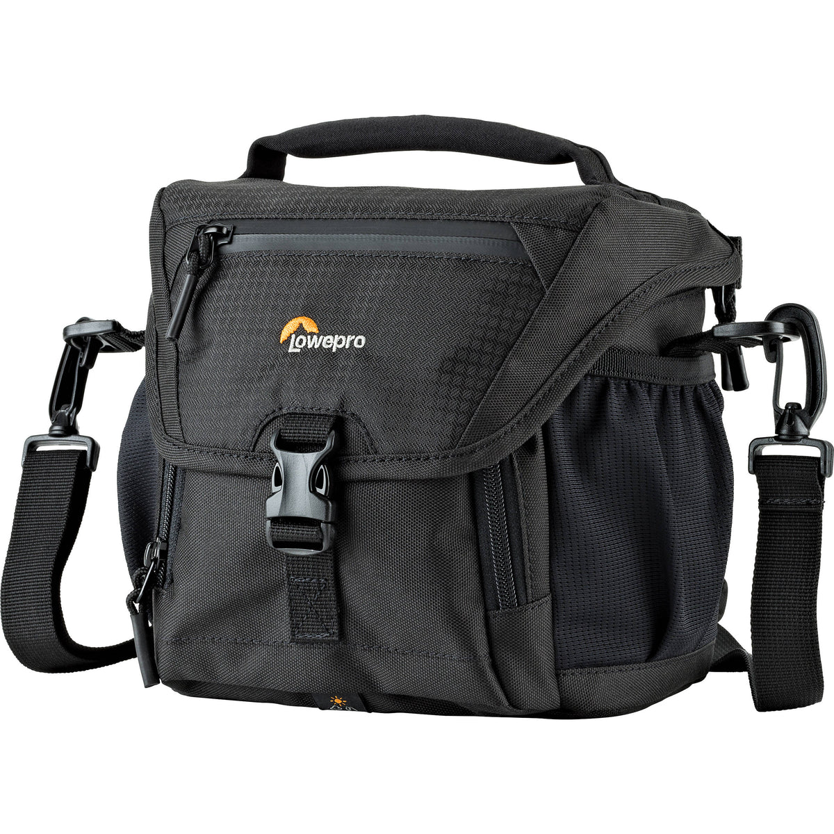 Bandolera Lowepro Nova 140 AW II (Negro) - vista frontal