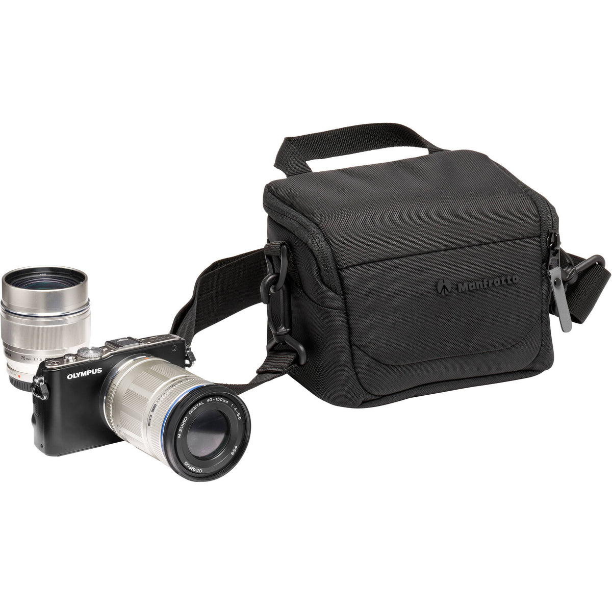 Bandolera Manfrotto Advanced III 2L (Extra Chico) - contenido de la caja