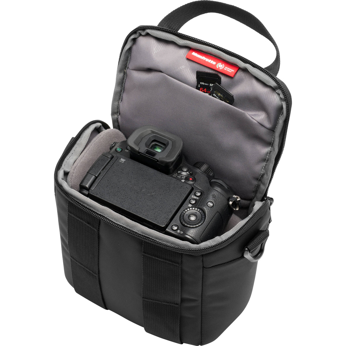 Bandolera Manfrotto Advanced III 3L (Chico) - vista lateral