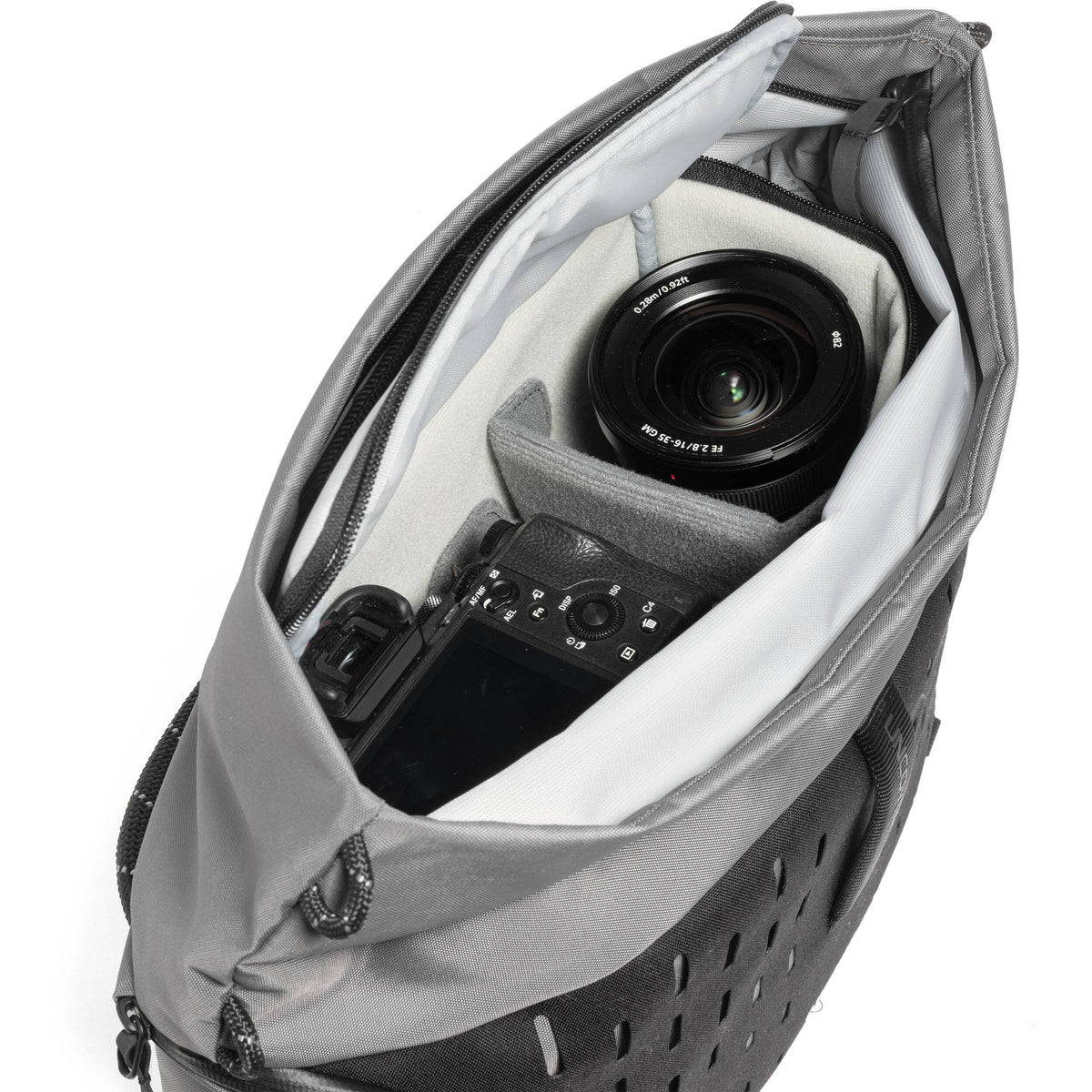 Bandolera Manfrotto Uncover Messenger (Negro, 12L) - vista frontal