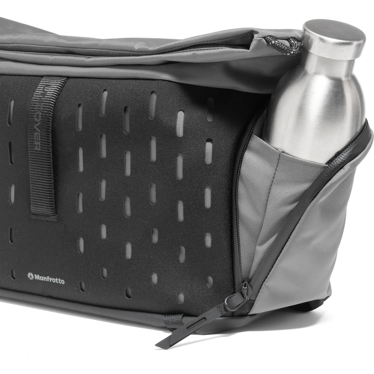 Bandolera Manfrotto Uncover Messenger (Negro, 12L) - vista lateral