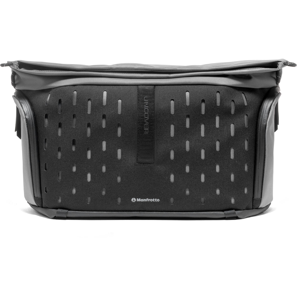 Bandolera Manfrotto Uncover Messenger (Negro, 12L) - puertos y conexiones