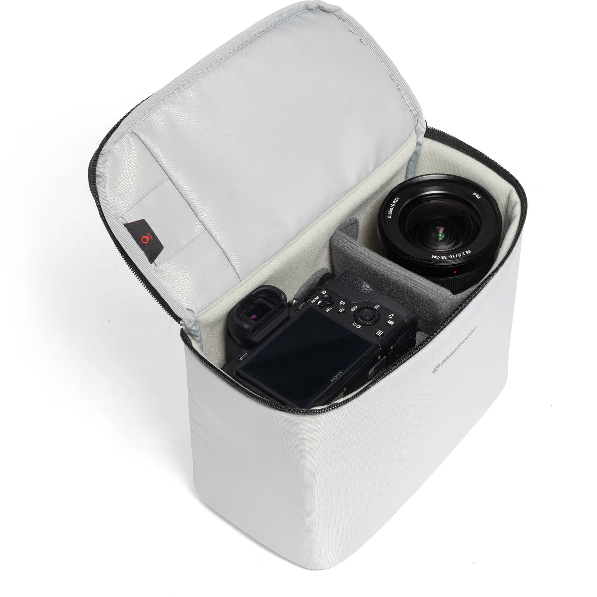 Bandolera Manfrotto Uncover Messenger (Negro, 12L) - contenido de la caja