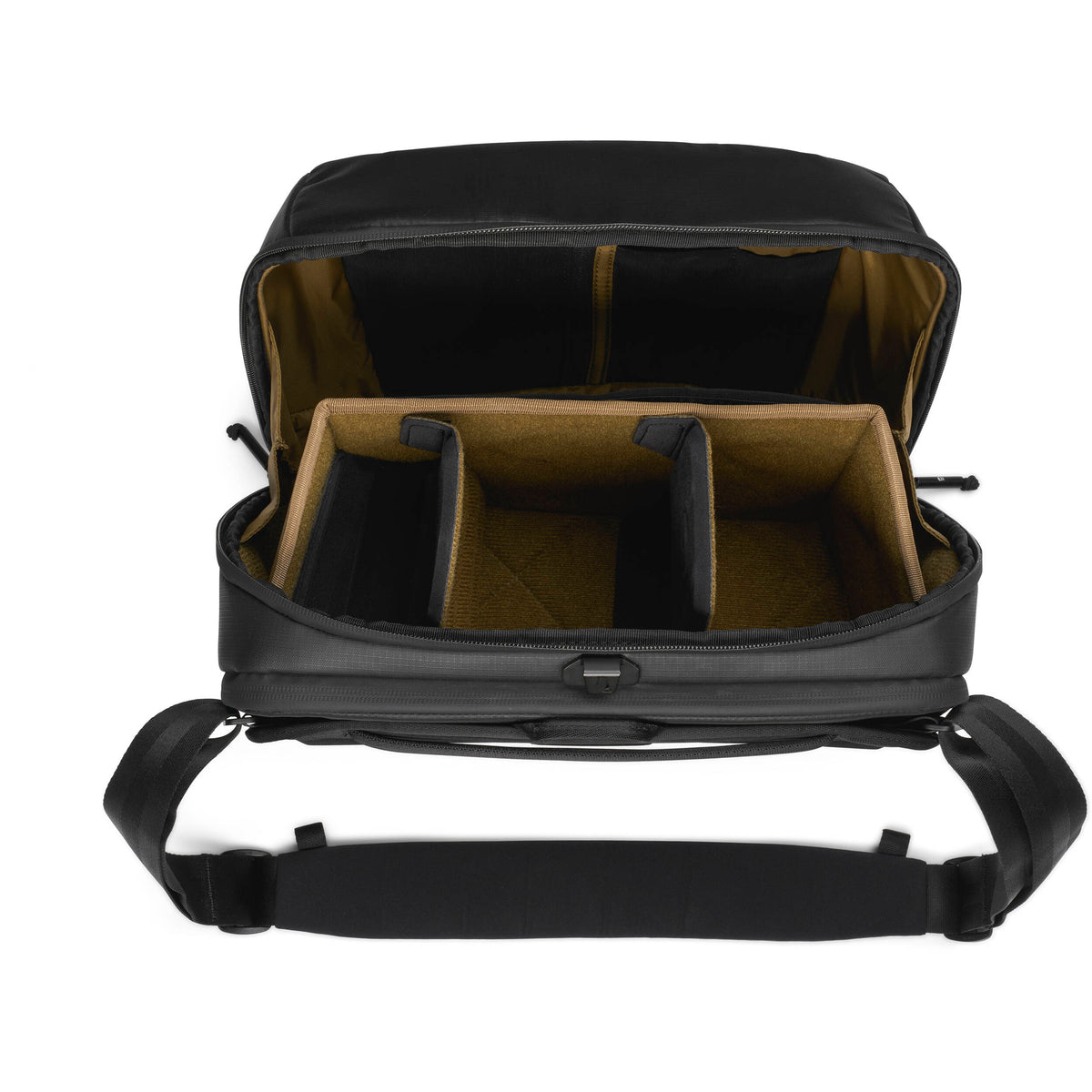 Bandolera Nomatic McKinnon Messenger (Negro, 13L) - vista trasera