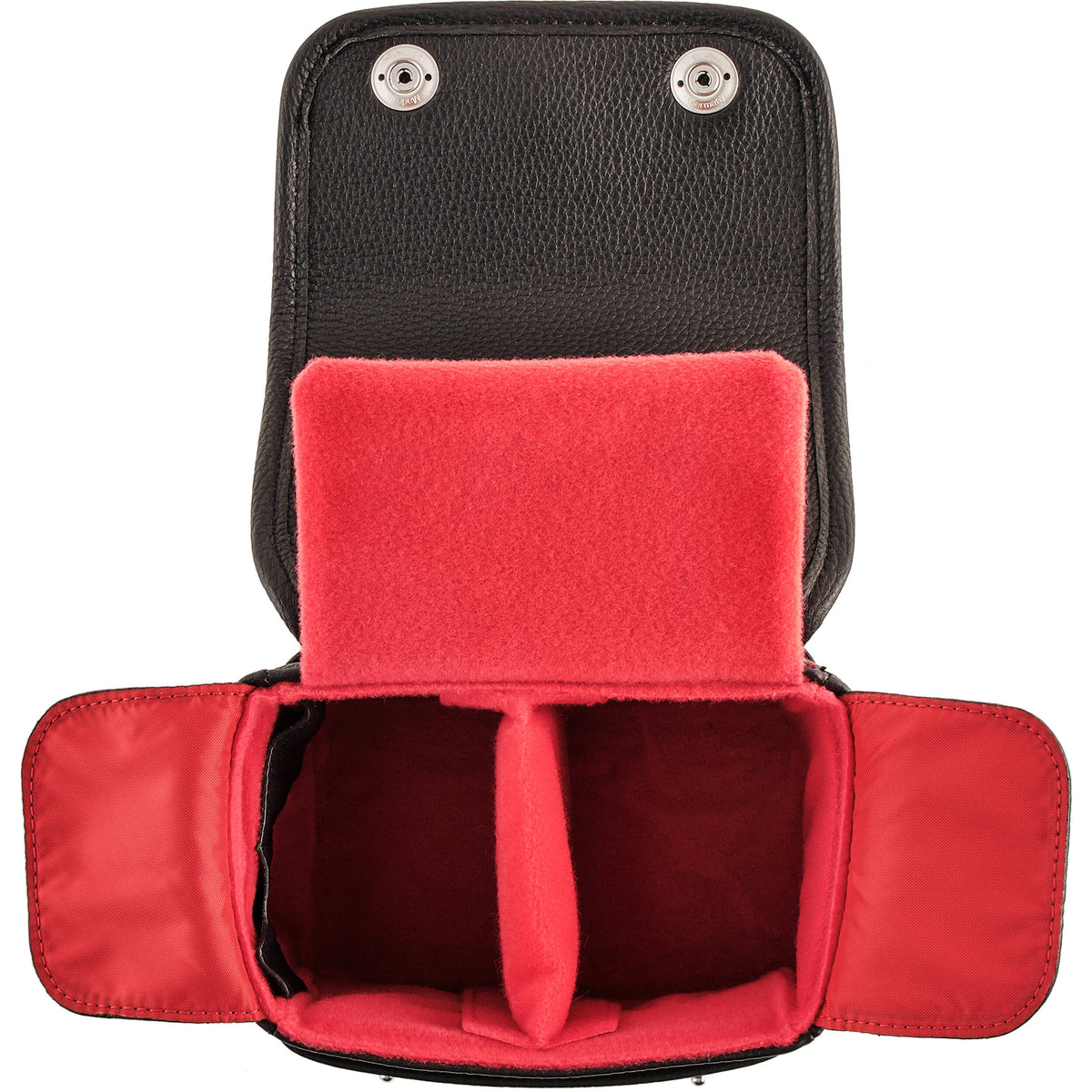 Bandolera Oberwerth Charlie 2 (Negro/forro Rojo) - vista frontal