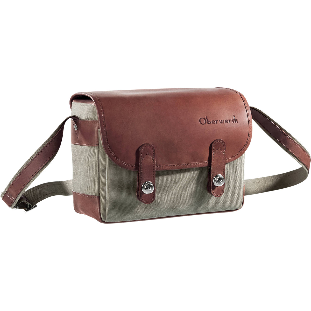 Bandolera Oberwerth Freiburg (Verde oliva/Dark Brown, 5L) - vista principal