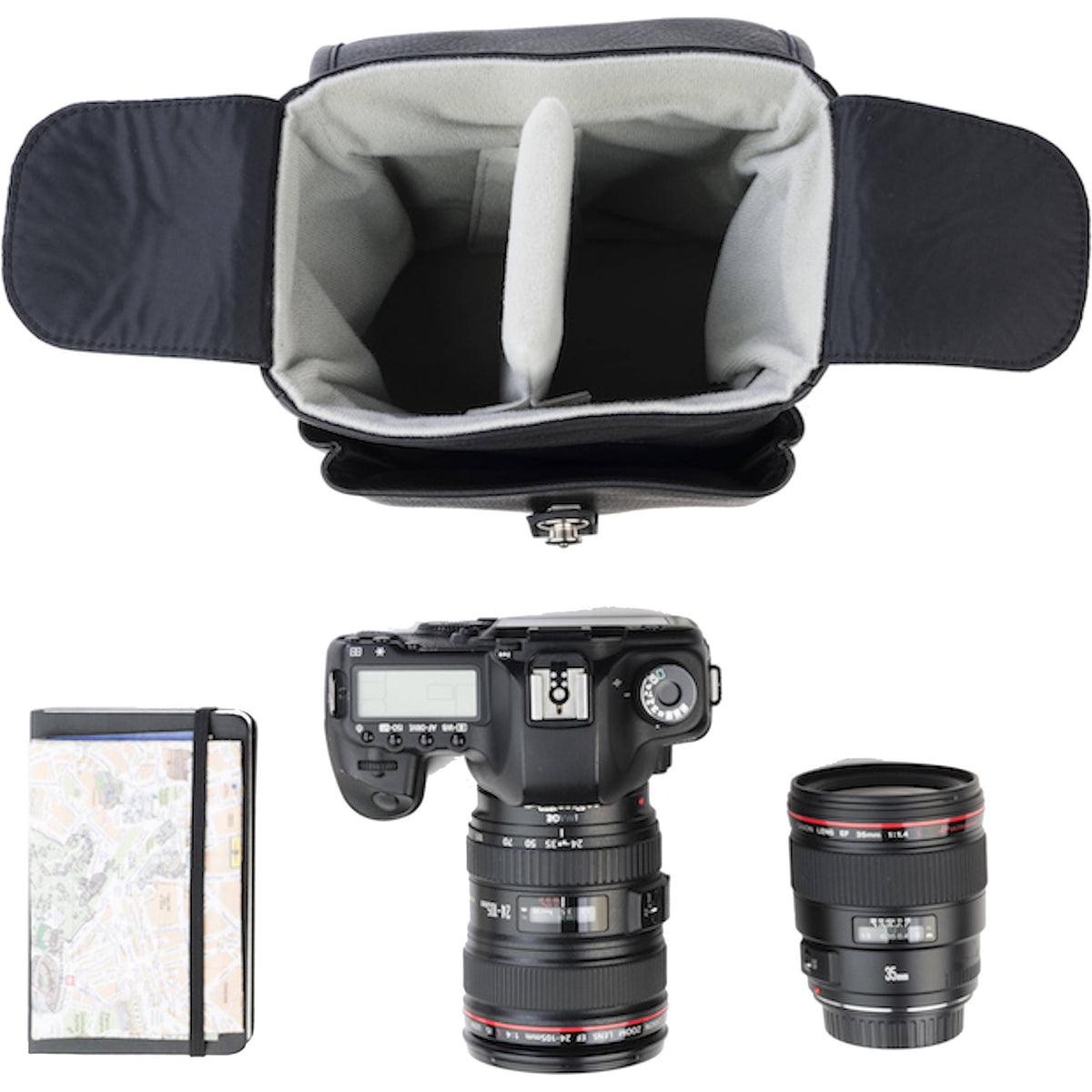 Bandolera Oberwerth George (Negro, 4L) - vista lateral