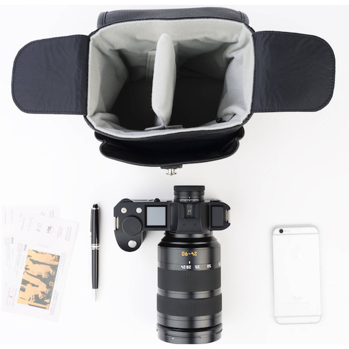 Bandolera Oberwerth George (Negro, 4L) - contenido de la caja