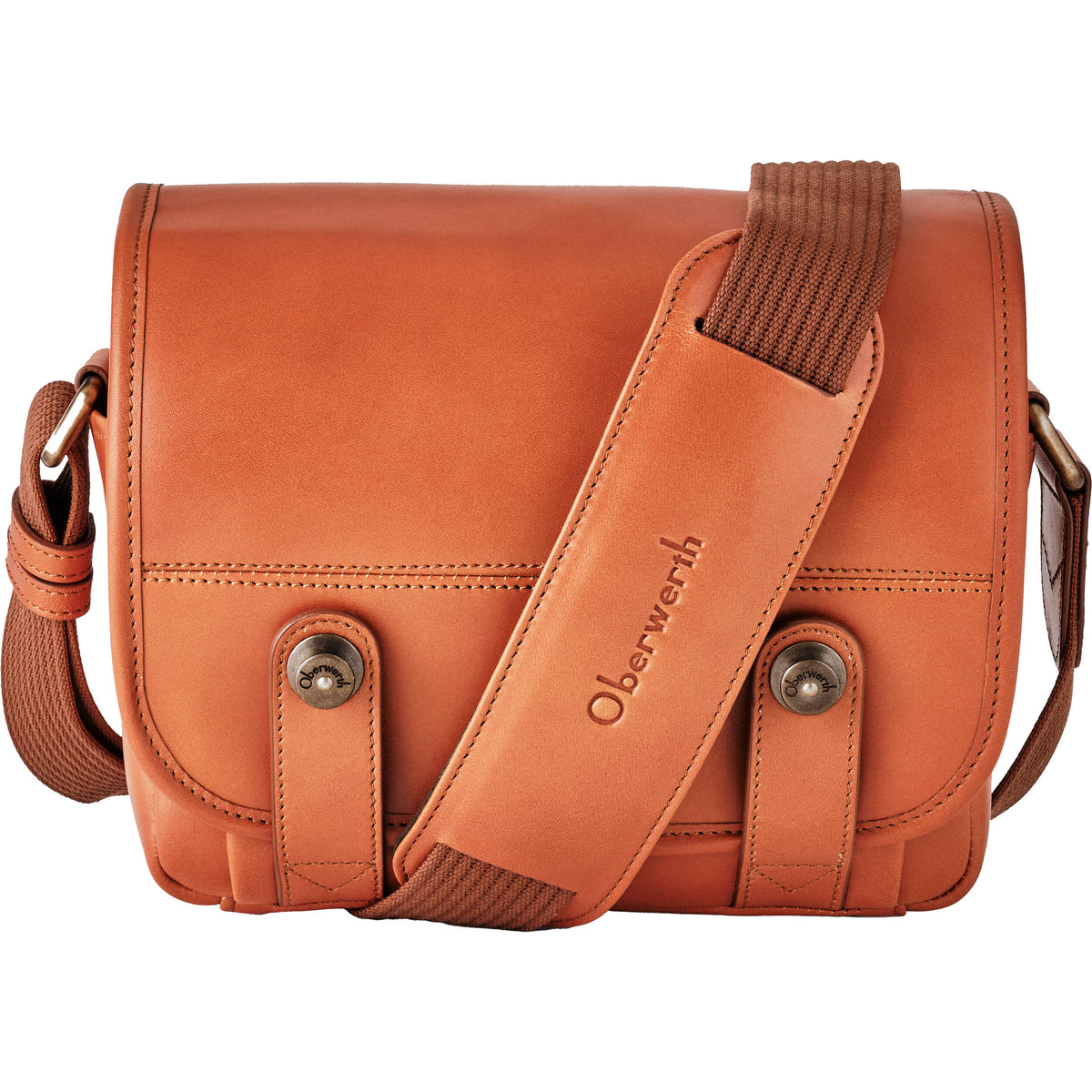 Bandolera Oberwerth Louis para Leica M11 (Cognac) - vista principal
