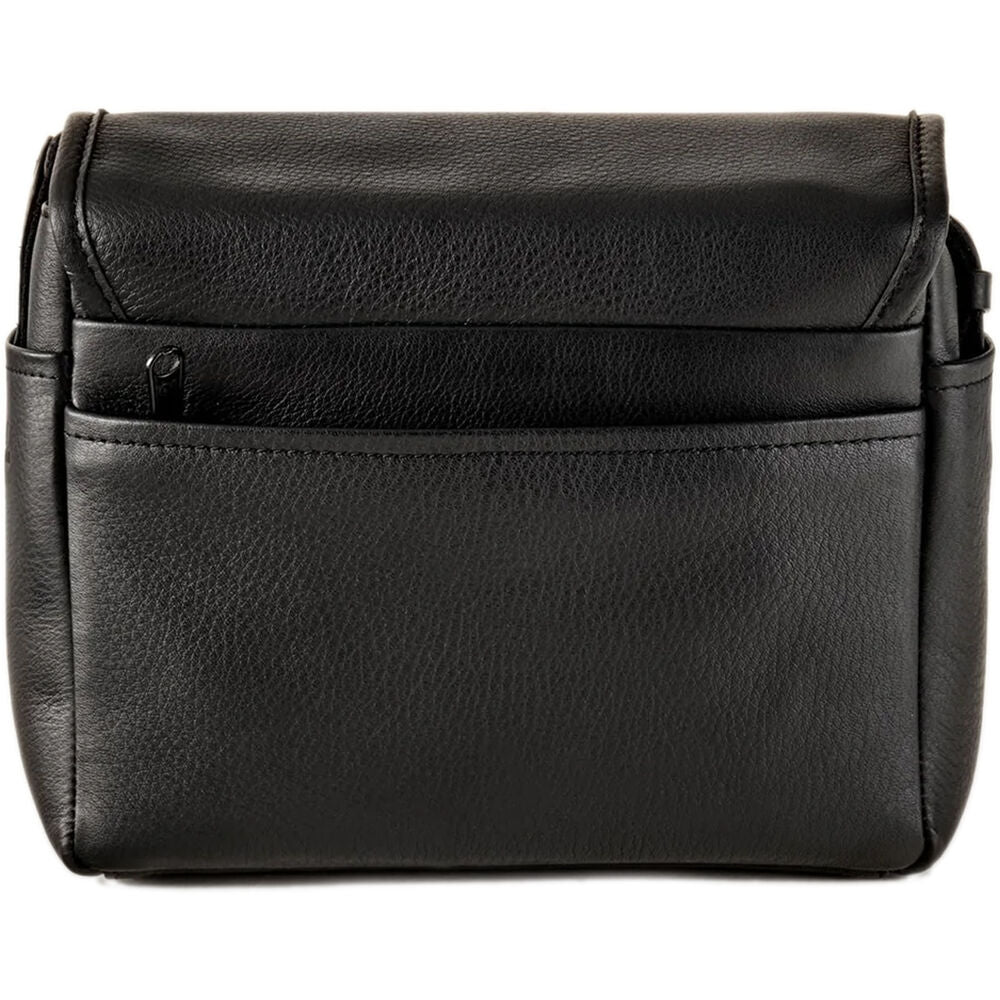Bandolera Oberwerth Louis para Leica M11 (Negro con Negro Stitching & Hardware) - vista frontal