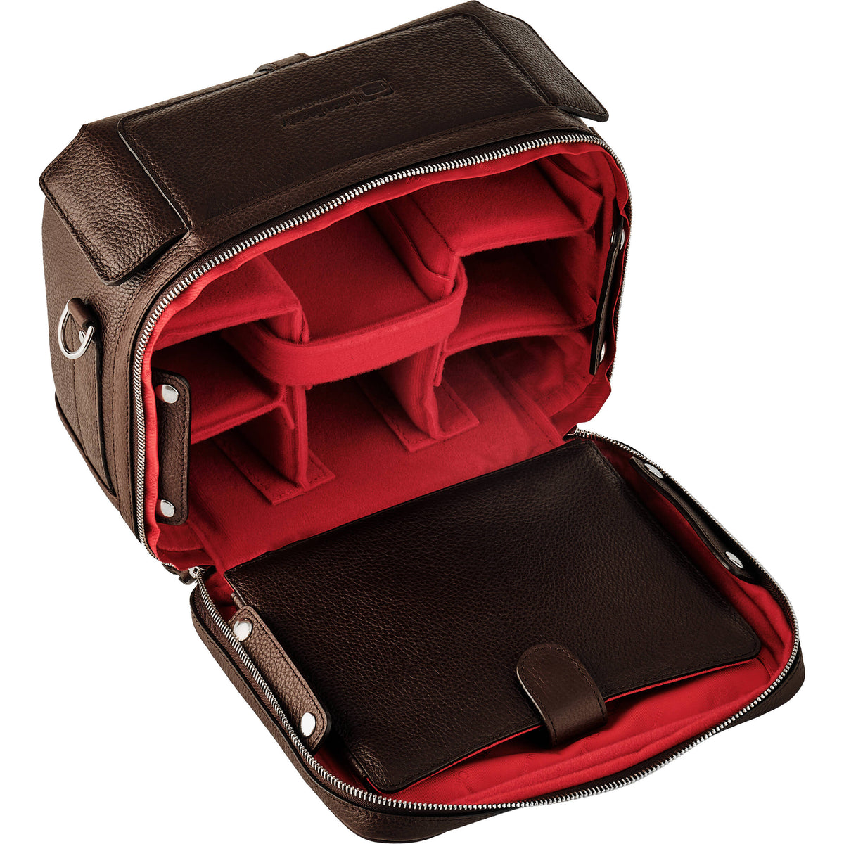 Bandolera Oberwerth LSI 2.0 Leo S Correspondent (Brown, Chico) - vista frontal