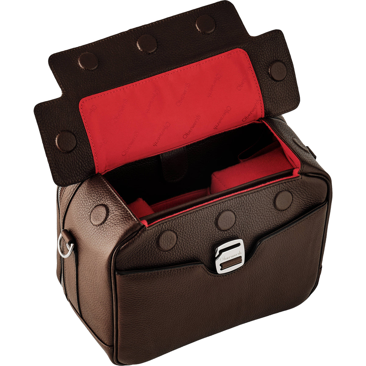 Bandolera Oberwerth LSI 2.0 Leo S Correspondent (Brown, Chico) - vista trasera