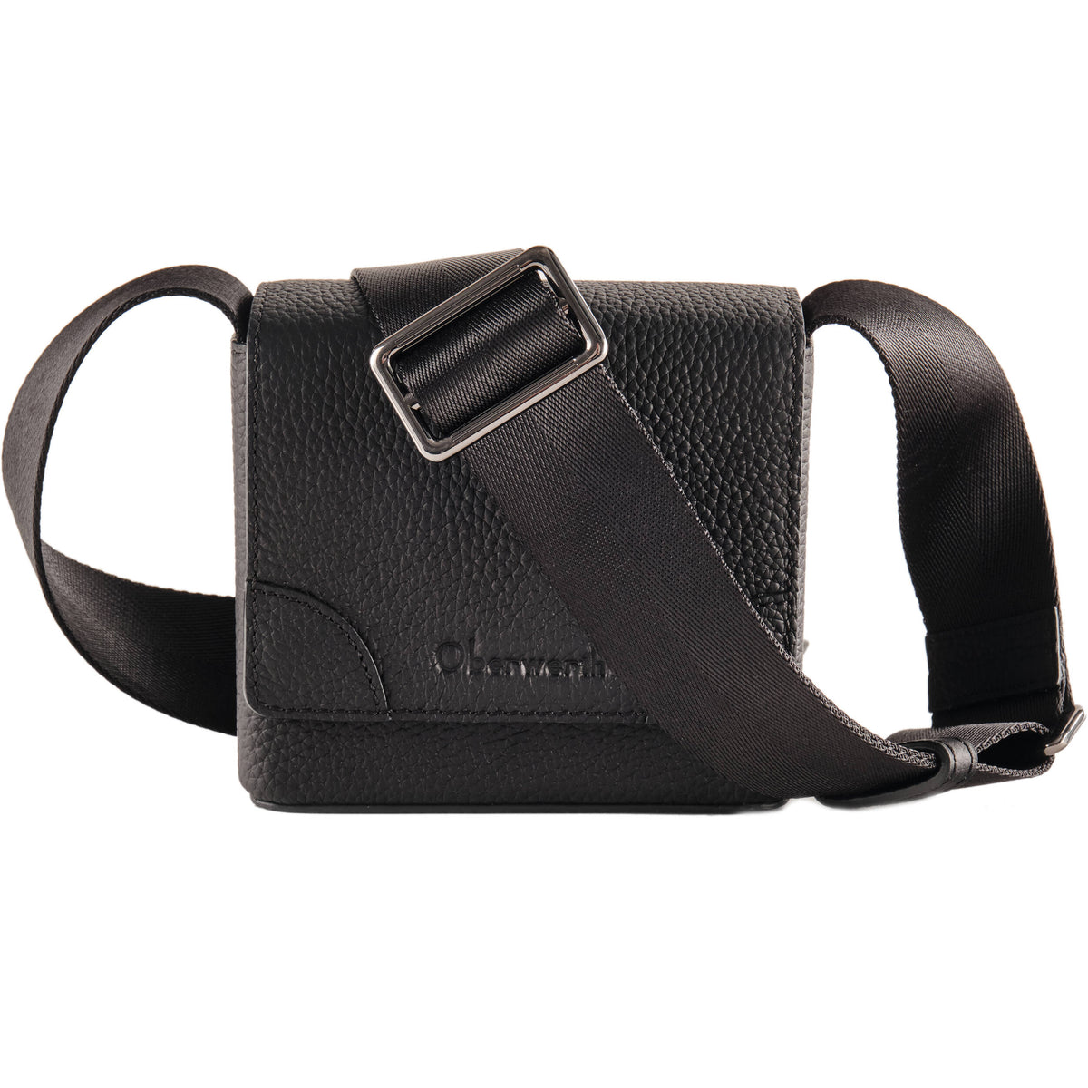 Bandolera Oberwerth Micro para Leica Sofort 2 (Negro con forro Rojo) - vista principal