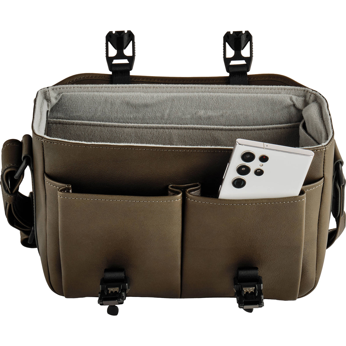 Bandolera Oberwerth Momentum (Verde oliva Verde, Grande) - contenido de la caja