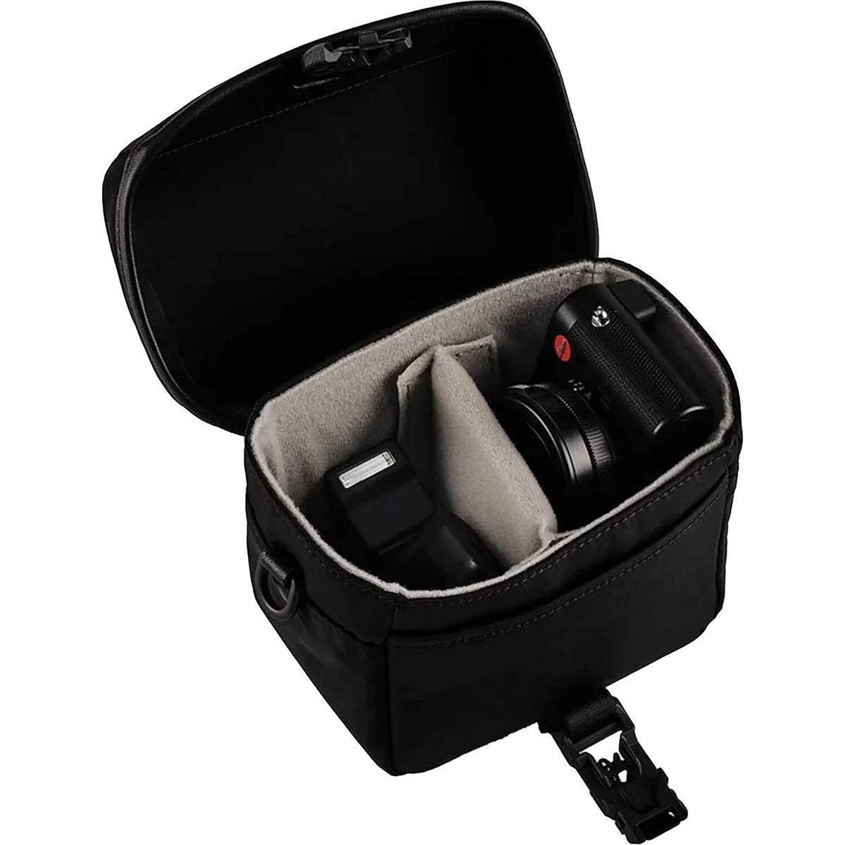 Bandolera Oberwerth ReLon XS (Negro) - puertos y conexiones