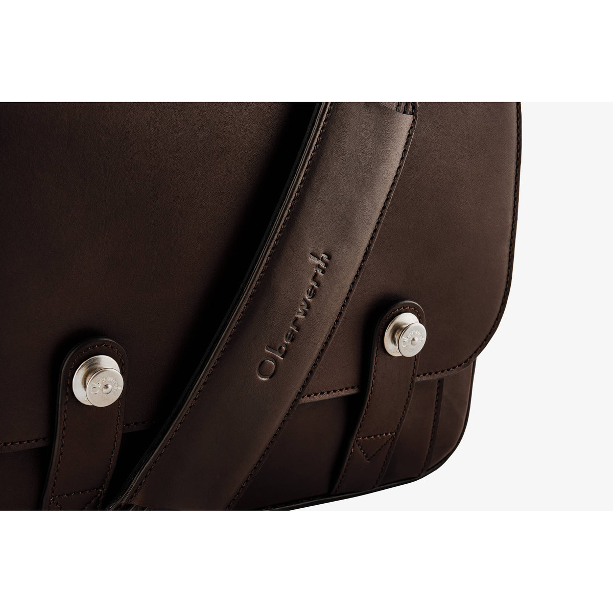 Bandolera Oberwerth Signature L (Dark Brown, 7L) - detalle