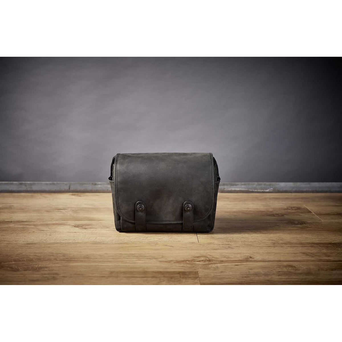Bandolera Oberwerth The M- Leather Photo (Negro/Rojo) - vista lateral