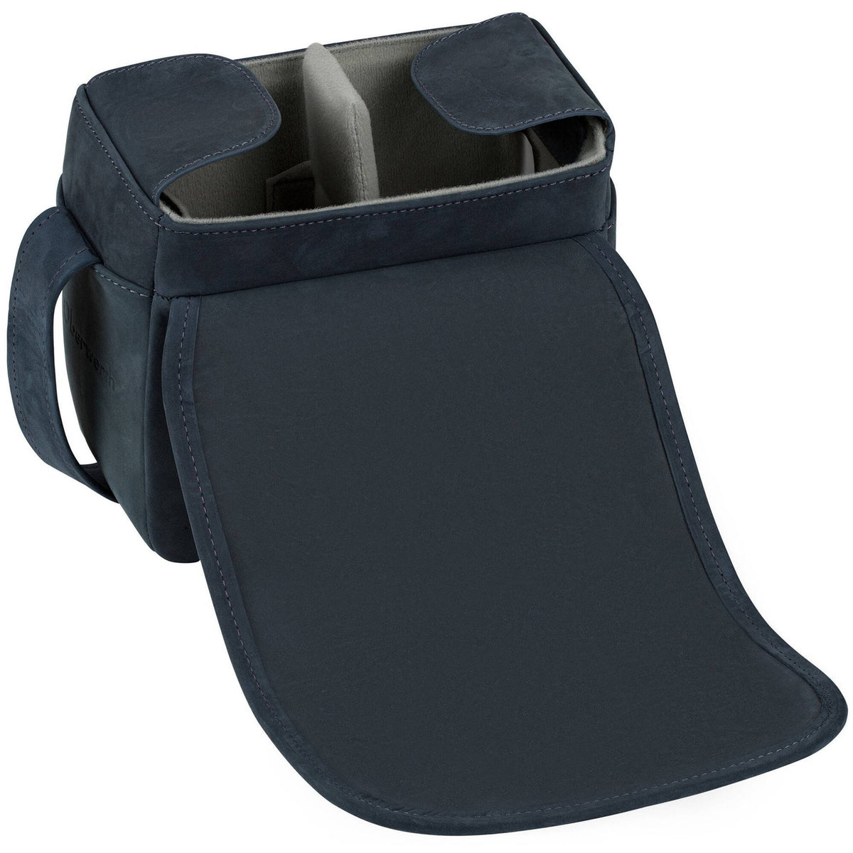 Bandolera Oberwerth The Q para Q1, Q2, or Q3 (Midnight Azul / Interior Gris) - vista frontal
