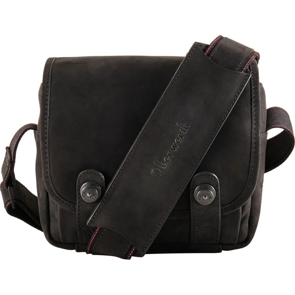 Bandolera Oberwerth The Q para Q1, Q2, or Q3 (Negro / Interior Rojo) - vista principal