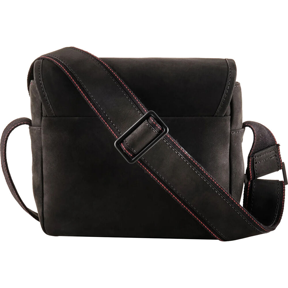 Bandolera Oberwerth The Q para Q1, Q2, or Q3 (Negro / Interior Rojo) - vista trasera