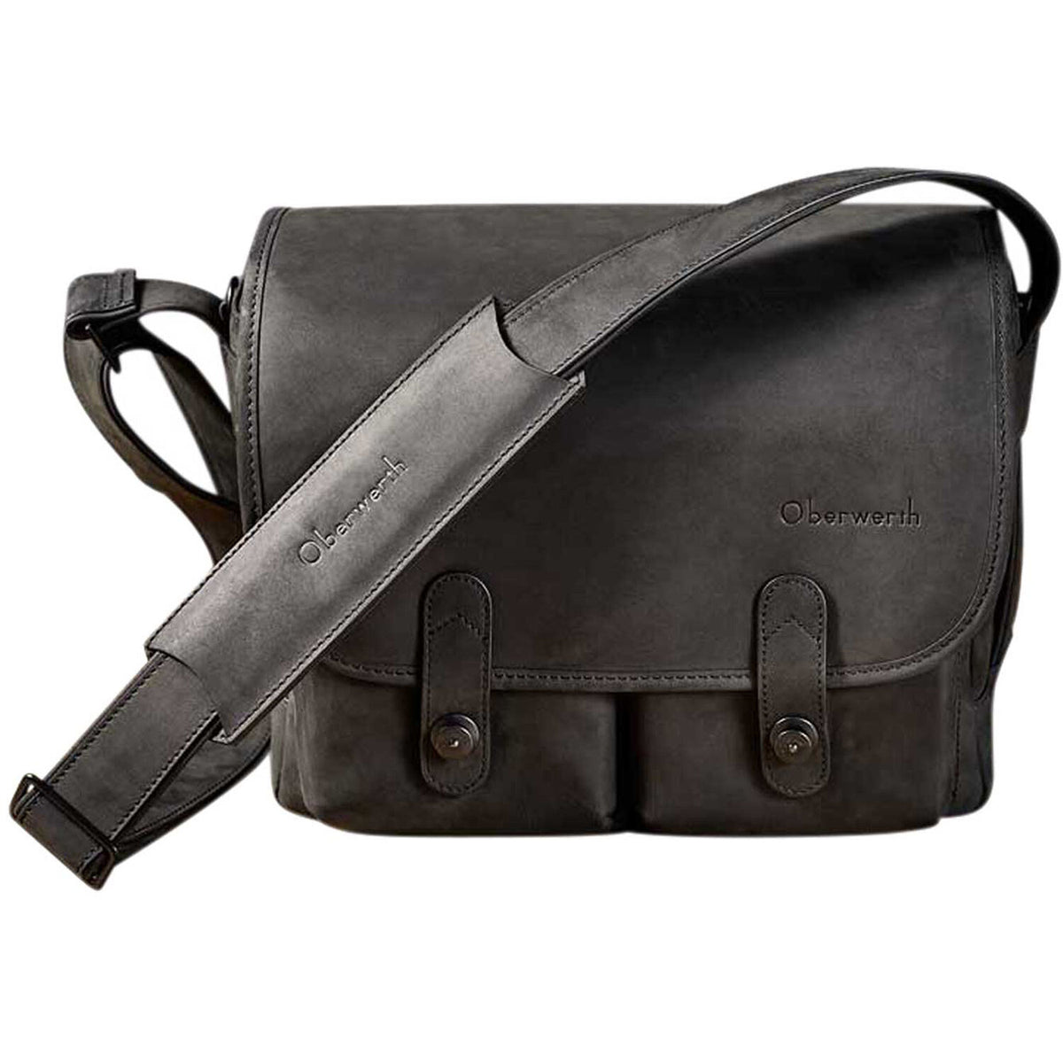 Bandolera Oberwerth The SL Mediano Leather Photo (Negro/Rojo) - vista principal