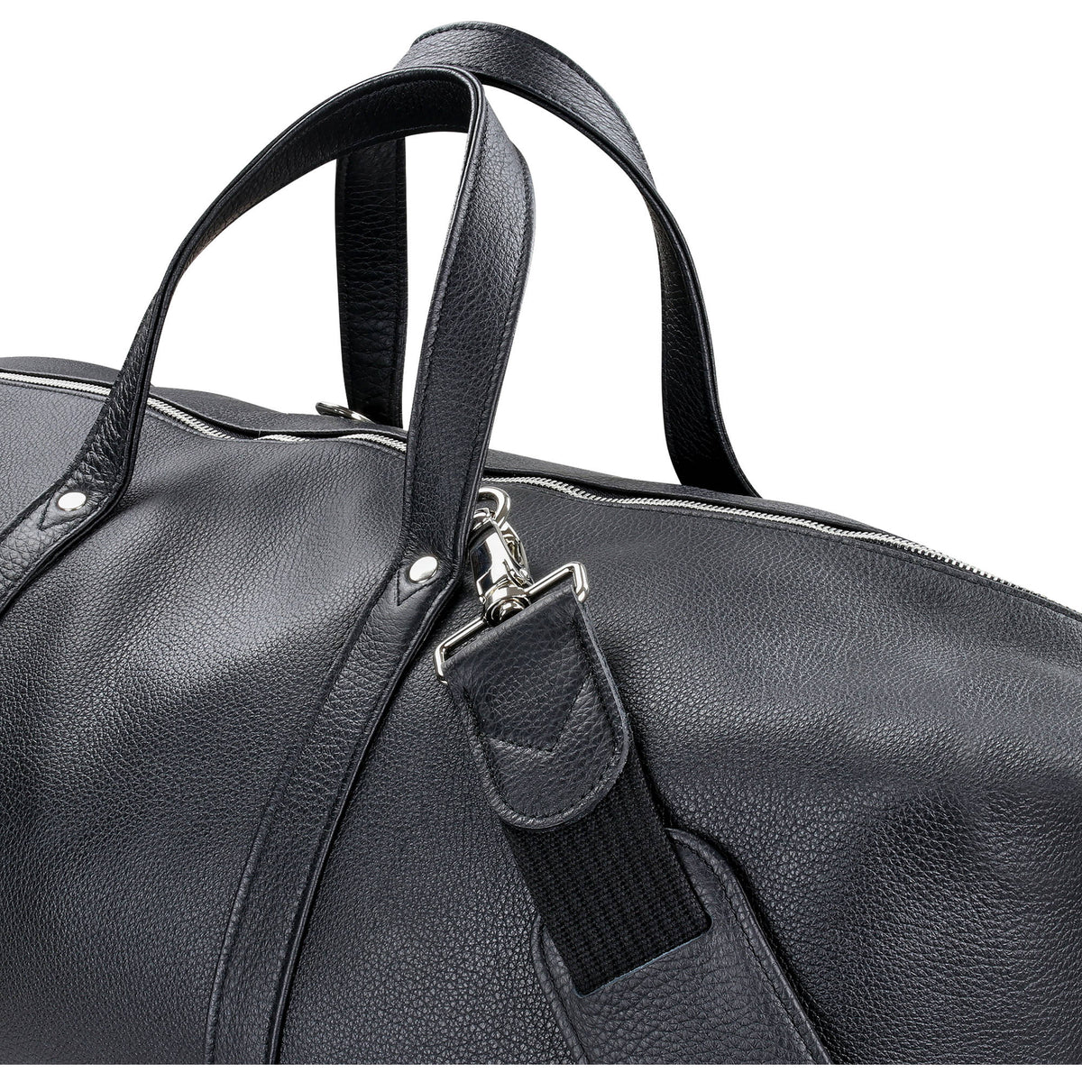 Bandolera Oberwerth Weekender Nelson L (Negro con "L" Rojo inserto) - detalle