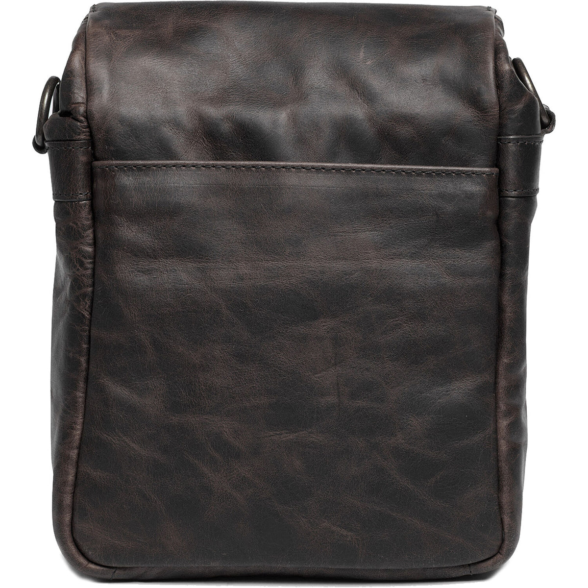 Bandolera ONA Bond Street (Dark Truffle) - vista lateral