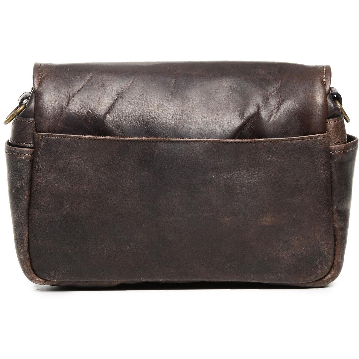 Bandolera ONA Bowery II (Dark Truffle Leather) - vista lateral
