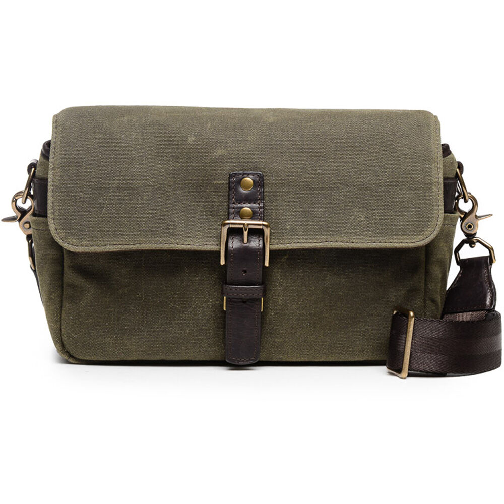 Bandolera ONA Bowery II (Verde oliva Canvas) - vista principal