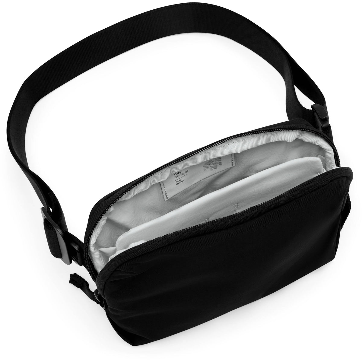Bandolera Peak Design City (Negro, 2L) - vista frontal