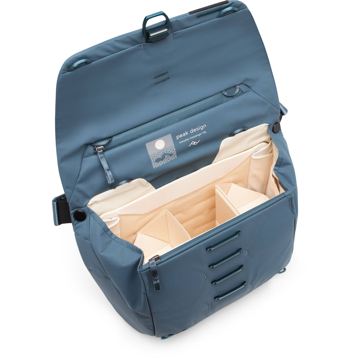 Bandolera Peak Design Everyday Messenger (Ocean, 13L) - vista frontal