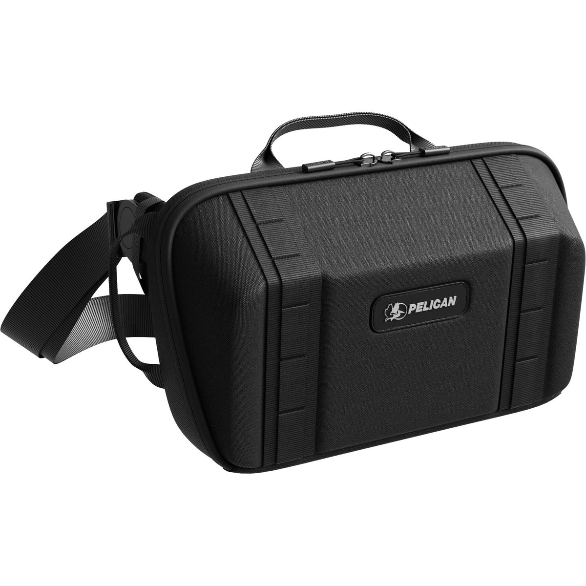 Bandolera Pelican AEGIS Protective Crossbody (Negro) - puertos y conexiones