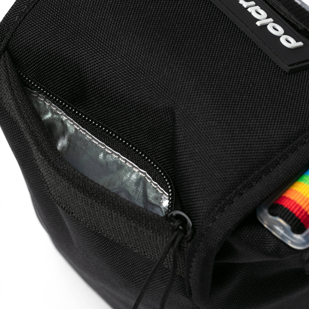 Bandolera Polaroid Go para Go Mini (Negro Spectrum) - puertos y conexiones