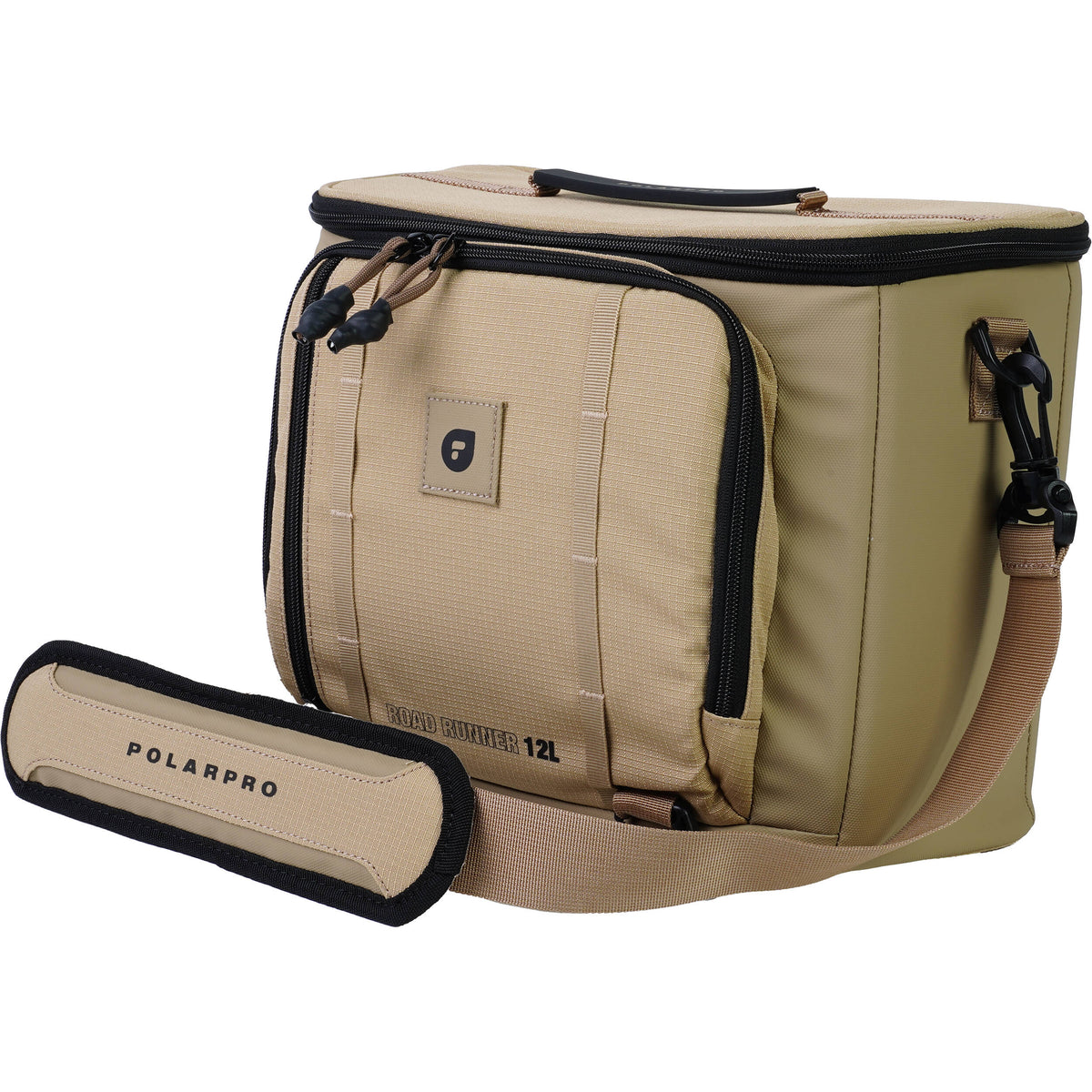 Bandolera PolarPro RoadRunner (Desert, 12L) - vista trasera