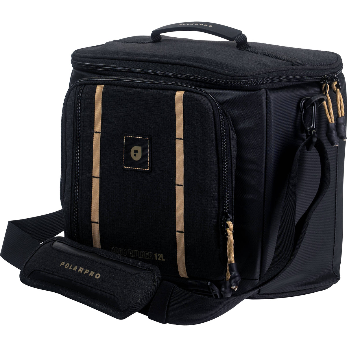 Bandolera PolarPro RoadRunner (Negro, 12L) - vista trasera