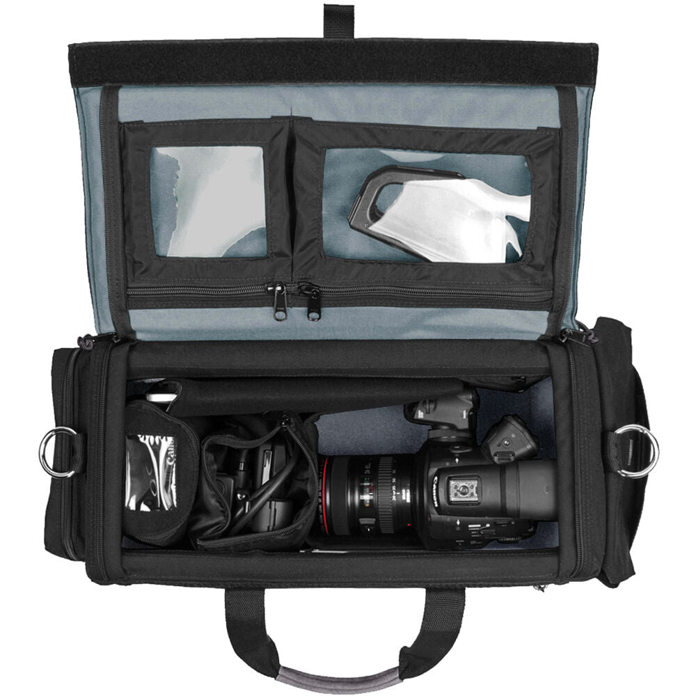 Bandolera PortaBrace liviano Rigid para Canon EOS Rs - vista frontal
