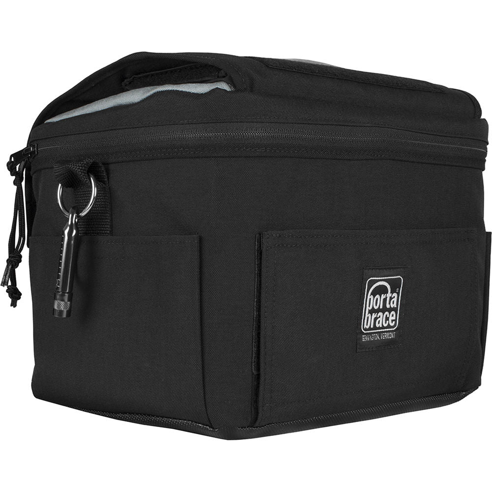 Bandolera PortaBrace Messenger-Style para Sony a7R (Negro) - detalle
