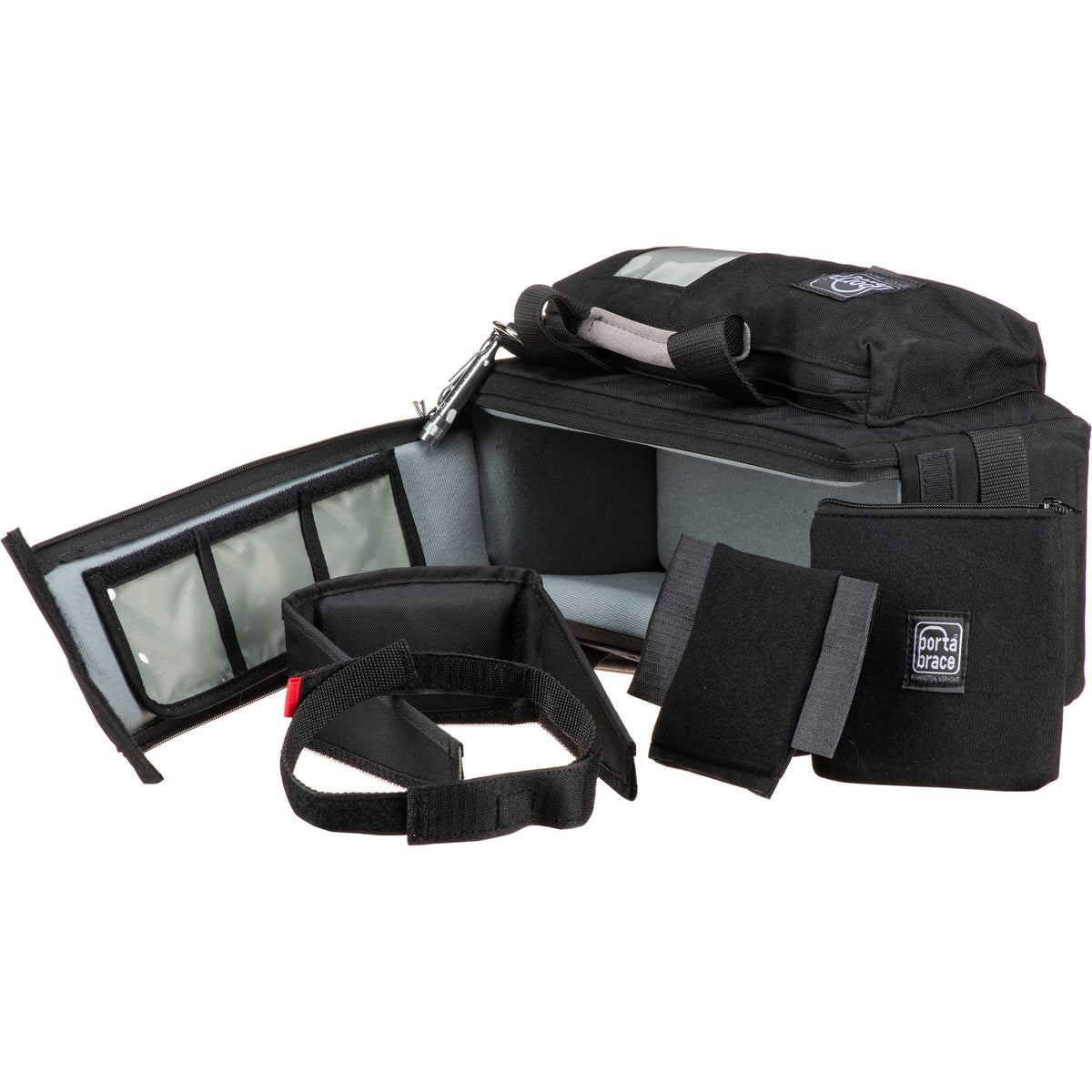 Bandolera PortaBrace Top Opening semirrígido para Nikon Z8 y Accessories - detalle