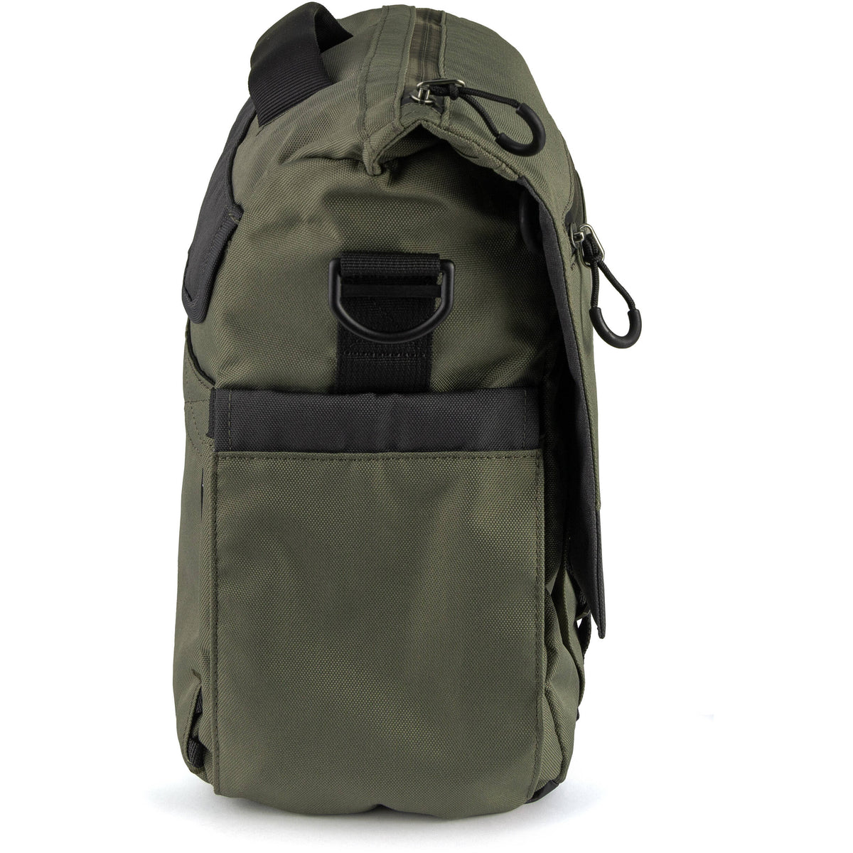 Bandolera ProMaster Jasper 2.0 Satchel (Verde, 10L) - en uso