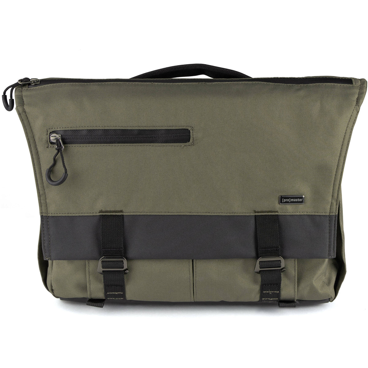 Bandolera ProMaster Jasper 2.0 Satchel (Verde, 6.8L) - vista frontal