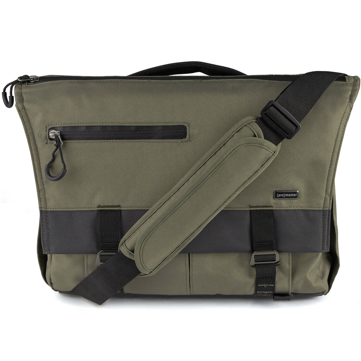 Bandolera ProMaster Jasper 2.0 Satchel (Verde, 6.8L) - detalle