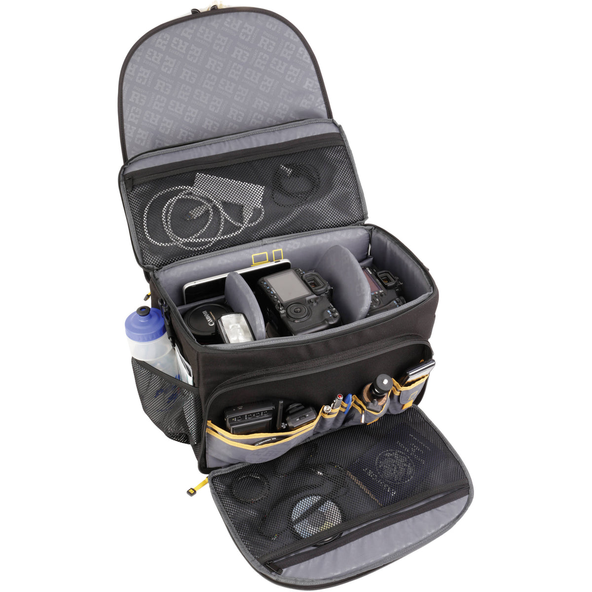 Bandolera Ruggard Commando Pro 75 - puertos y conexiones