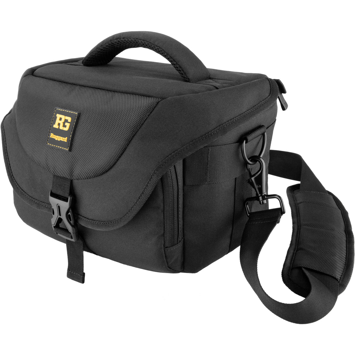 Bandolera Ruggard Journey 34 (Negro) - vista trasera