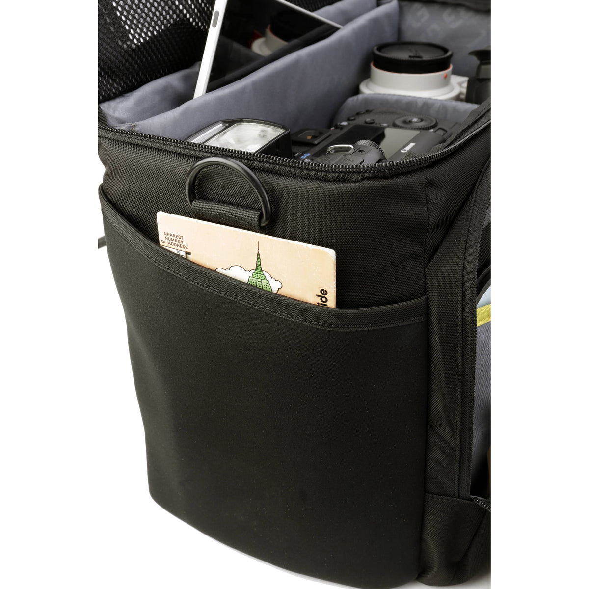 Bandolera Ruggard Journey 54 (Negro) - vista trasera