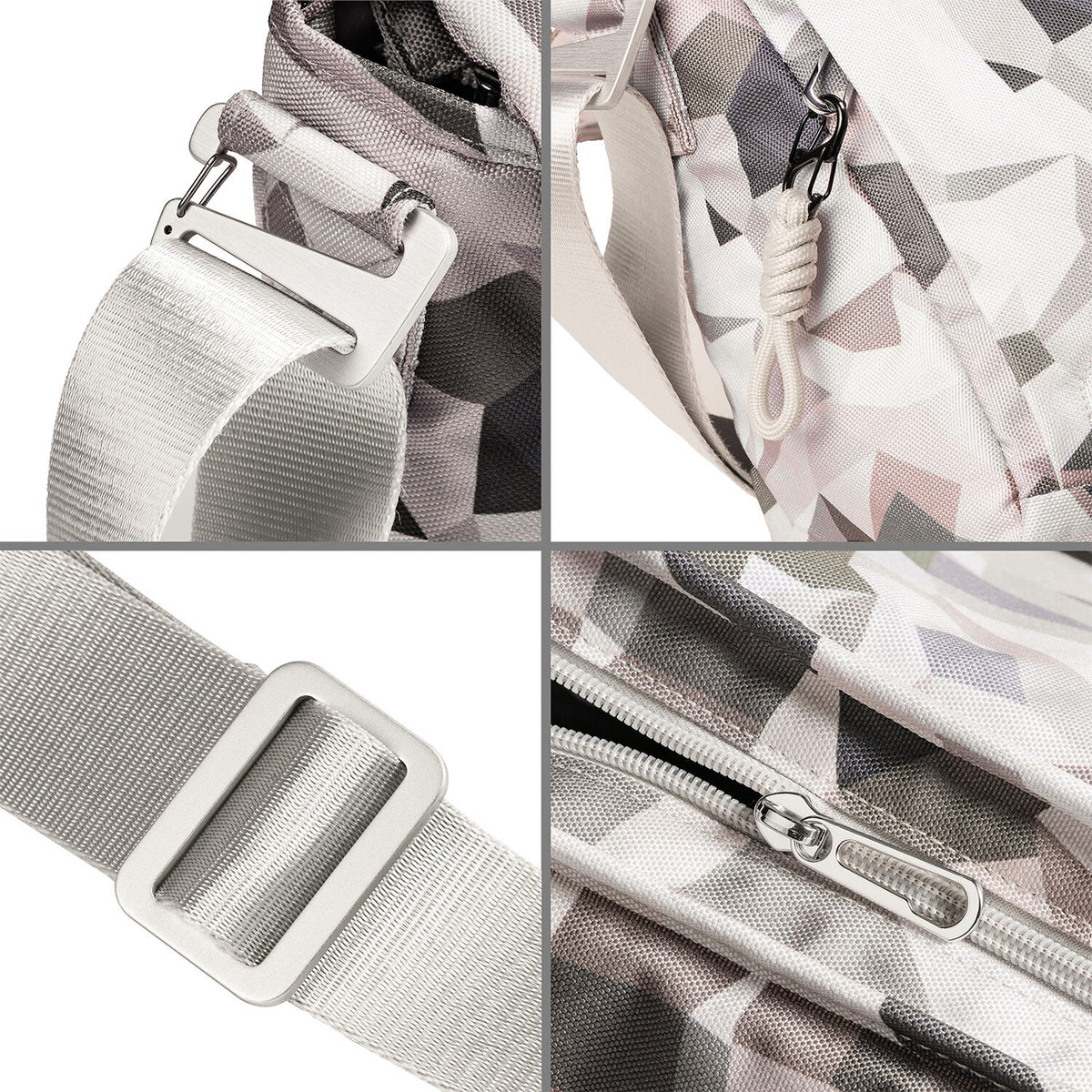 Bandolera SmallRig Wild China Film Series Creative Design Sling (Snow Leopard) - puertos y conexiones