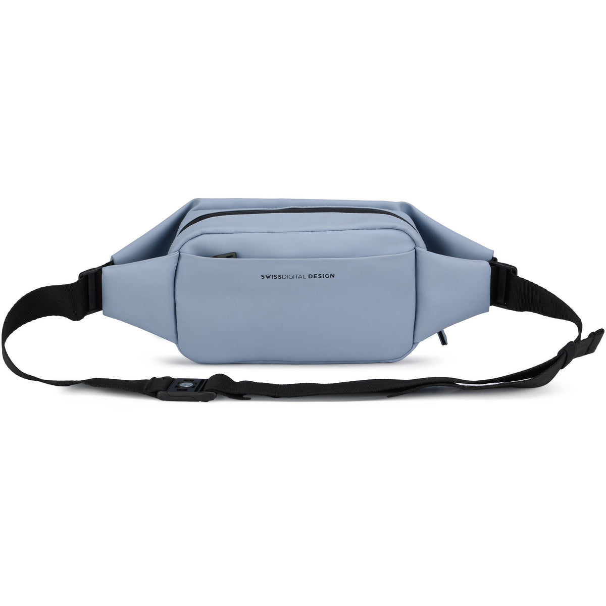 Bandolera Swissdigital LAMONE (Light Azul, 2L) - puertos y conexiones